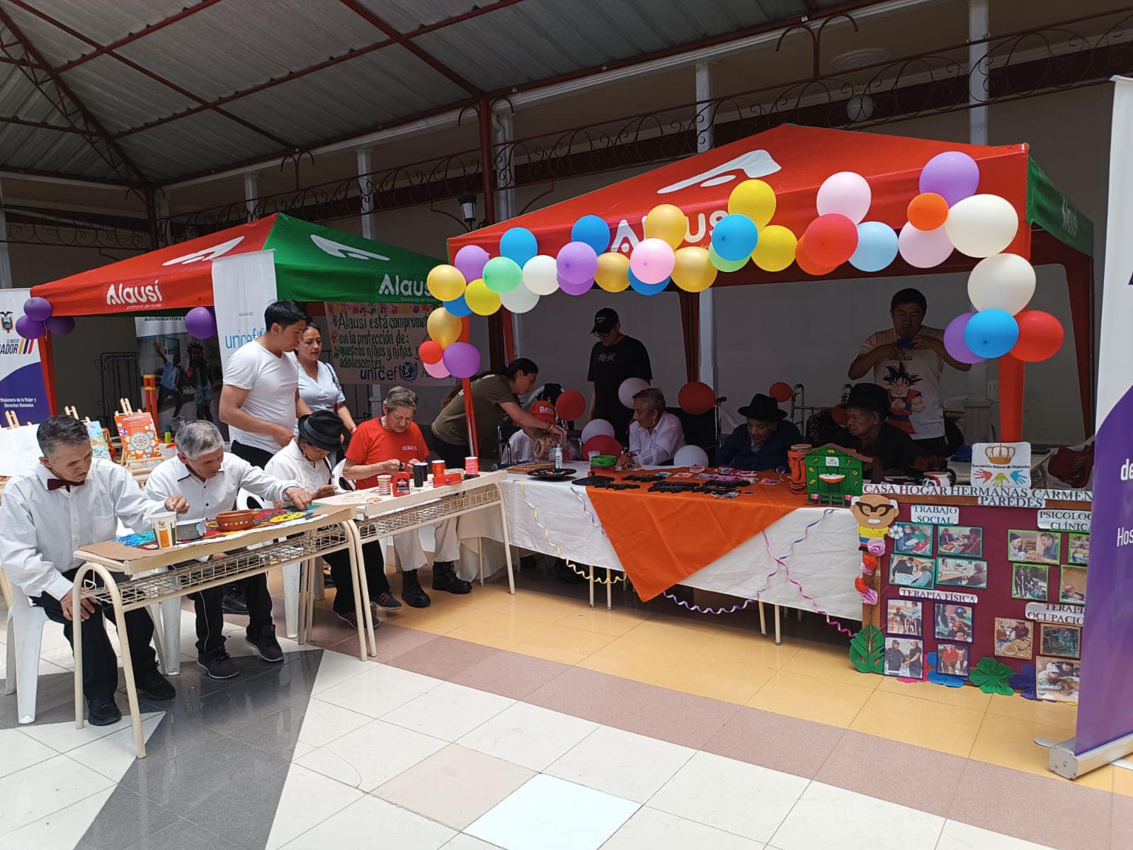 ❤️💚Alausí conmemora el Mes de las Personas Adultas Mayores con feria de derechos y dignidad❤️💚